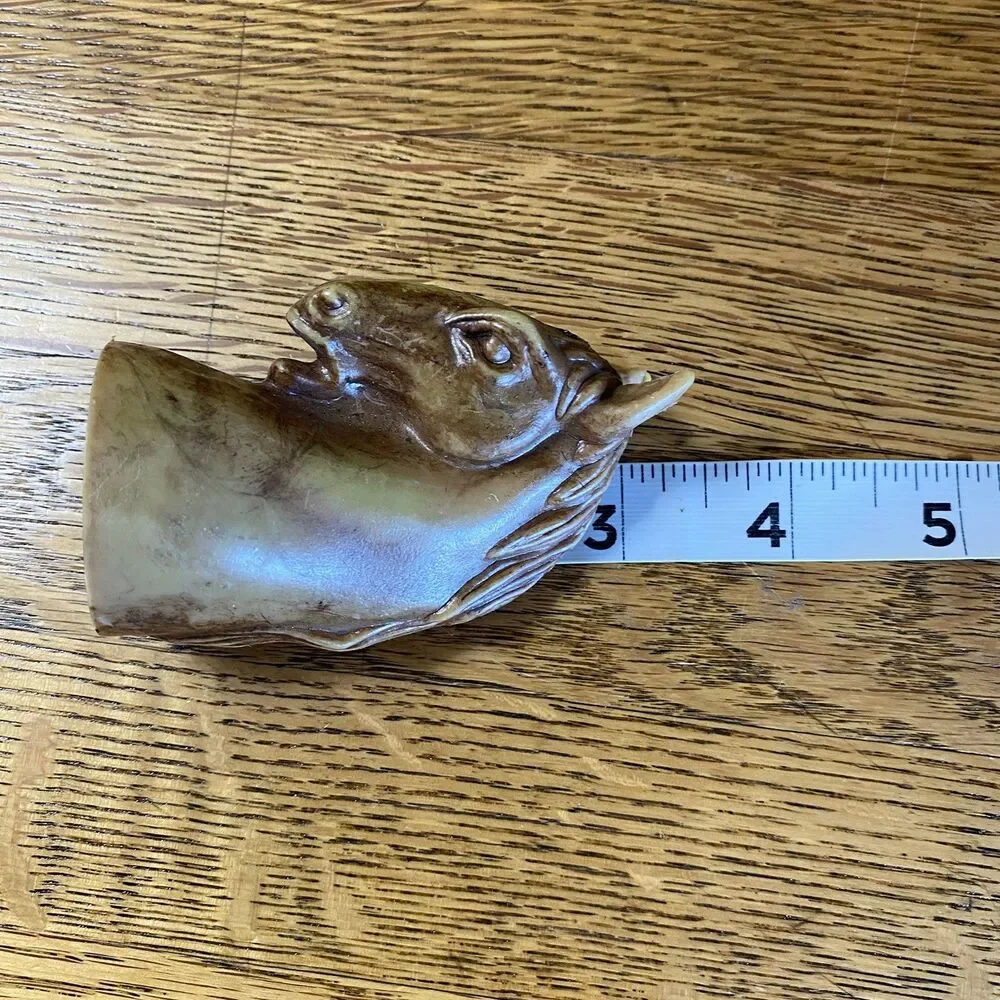 Horse Head Figure Twist/Screw Bottle Topper Brown 3 Inch